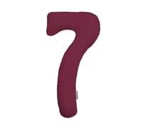 Theraline my7 Coussin de positionnement latéral, avec housse, lavable à 60 °C, ergonomique, avec oreiller intégré, pour les personnes dormant sur le côté avec housse matelassée pour plus de confort