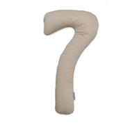 Theraline my7 Coussin de positionnement latéral, avec housse, lavable à 60 °C, ergonomique, avec oreiller intégré, pour les personnes dormant sur le côté avec housse matelassée pour plus de confort