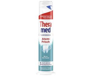 Theramed Distributeur de dentifrice rafraîchissant l'haleine (1 x 100 ml)