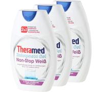Theramed Lot de 3 protège-dents anti-bactériens Non-Stop White 2 en 1