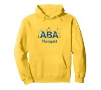 Thérapeute ABA : autonomiser Les Professionnels du Soutien à l'Autisme Sweat à Capuche, Unisexe pour Adultes, Citron, XL