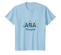 Thérapeute ABA : autonomiser Les Professionnels du Soutien à l'Autisme T-Shirt, Enfant, Bleu Céleste, 2 Ans