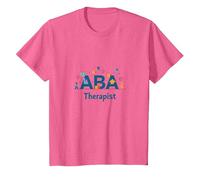 Thérapeute ABA : autonomiser Les Professionnels du Soutien à l'Autisme T-Shirt, Enfant, Rose chiné, 4 Ans