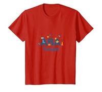 Thérapeute ABA : autonomiser Les Professionnels du Soutien à l'Autisme T-Shirt, Enfant, Rouge, 2 Ans
