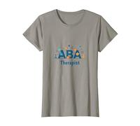 Thérapeute ABA : autonomiser Les Professionnels du Soutien à l'Autisme T-Shirt, Femme, Ardoise, L