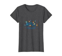 Thérapeute ABA : autonomiser Les Professionnels du Soutien à l'Autisme T-Shirt, Femme, Chiné Foncé, 3XL