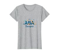 Thérapeute ABA : autonomiser Les Professionnels du Soutien à l'Autisme T-Shirt, Femme, Gris Chiné, XS