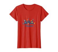 Thérapeute ABA : autonomiser Les Professionnels du Soutien à l'Autisme T-Shirt, Femme, Rouge, XS