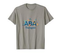 Thérapeute ABA : autonomiser Les Professionnels du Soutien à l'Autisme T-Shirt, Homme, Ardoise, M