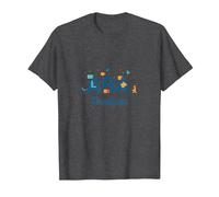 Thérapeute ABA : autonomiser Les Professionnels du Soutien à l'Autisme T-Shirt, Homme, Chiné Foncé, 5XL