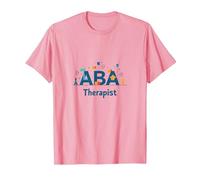 Thérapeute ABA : autonomiser Les Professionnels du Soutien à l'Autisme T-Shirt, Homme, Rose, S