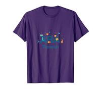 Thérapeute ABA : autonomiser Les Professionnels du Soutien à l'Autisme T-Shirt, Homme, Violet, 3XL