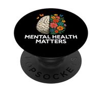 Thérapeute conseiller du Mois de Sensibilisation à la santé mentale PopSockets PopGrip Adhésif
