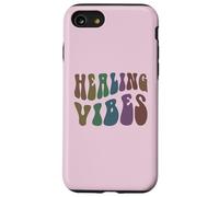 Thérapeute de Bien-être Groovy Healing Vibes Peace Love Therapy Coque pour iPhone SE (2020) / 7/8