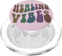 Thérapeute de Bien-être Groovy Healing Vibes Peace Love Therapy PopSockets PopGrip pour MagSafe