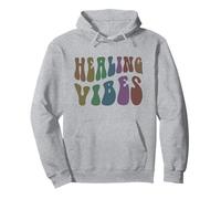 Thérapeute de Bien-être Groovy Healing Vibes Peace Love Therapy Sweat à Capuche