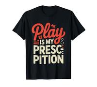 Therapeute en Loisirs Le Jeu Est Mon Ordonnance Recreation T-Shirt