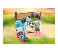 Playmobil Horses of Waterfall 71497 Thérapeute et cheval – Dès 4 ans