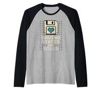 Thérapeute Gamer Manette émotionnelle Gamer Santé mentale Amusant Manche Raglan