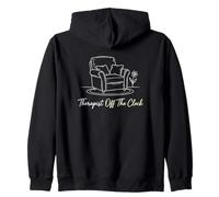 Thérapeute Off The Clock Counselor Sweat à Capuche