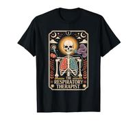 Thérapeute respiratoire Squelette Tarot Art médical T-Shirt Graphique avec Valeur