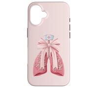 Thérapeute respiratoire Thérapie respiratoire Fille Maman Coquette Coque pour iPhone 16