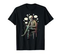 Thérapeute Squelette prenant des Notes Conseiller en psychologie T-Shirt
