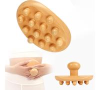 Therapeutic Wood Massage Tools,Anti Cellulite Massage Roller,Wooden Body Brush,Cellulite Removing Cellulite,Relieve Itchy Skin,Body Modeling Kit
