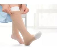 thérapeutique Ulcercare Fermeture Éclair Bas côté droit, Beige/3 x l