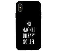 Thérapie alternative pour hommes et femmes amateurs de magnétothérapie Coque pour iPhone X/XS