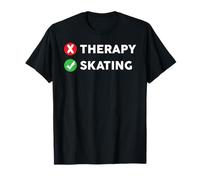Thérapie Amusante pour Les Amateurs de Patinage à Roues alignées T-Shirt