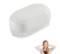 Thérapie par brosse sensorielle - Brosse de massage à poils doux pour l'autisme - Outil apaisant pour adultes et enfants - Équipement en luffa sensoriel en silicone pour stimulation et utilisation