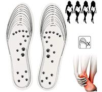 Thérapie par champ magnétique Semelles amincissantes Acupuncture des pieds Thérapie par points Semelle intérieure Masseur Soulager la douleur des pieds Améliorer la circulation sanguine,A,2 pair