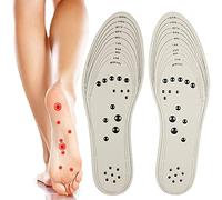 Thérapie par champ magnétique Semelles amincissantes Acupuncture des pieds Thérapie par points Semelle intérieure Masseur Soulager la douleur des pieds Améliorer la circulation sanguine,C,1 pair