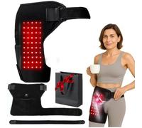 Thérapie Par Lumière Rouge For Attelle De Hanche, Régulation De La Température À Trois Niveaux, Chauffage Et Massage 2 En 1, Soutien De La Hanche For Le Travail À Domicile