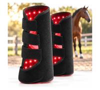 Thérapie Par Lumière Rouge LED, Appareil De Thérapie Des Jambes De Cheval | Angle De Faisceau De 120 Degrés, Puissance De La Lampe 55 W, Sortie 16 W(Left+Right)