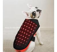 Thérapie par Lumière Rouge pour Chiens - Soulagement de la Douleur, 74 Puces LED, Longueurs d’Onde 850nm et 660nm, Modes Pulsés, Rechargeable, Sûr pour les Animaux