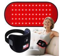 Thérapie par lumière rouge pour le corps, 4 modes de thérapie améliorés 2026, minuterie de 30 minutes pour soulager la douleur, tampon de lumière rouge infrarouge double longueur d'onde de 31,8 x 15,5
