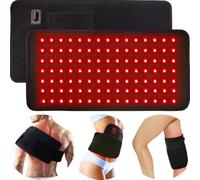 Thérapie par lumière rouge proche infrarouge - Grand coussin pour soulager les douleurs corporelles, envelopper la taille, le dos, le ventre, la réparation musculaire, réduire l'inflammation, la