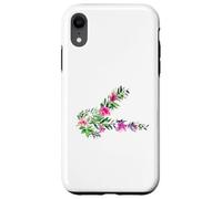 Thérapie physique mignonne pour femme, goniomètre floral Coque pour iPhone XR