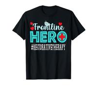 Thérapie réparatrice Frontline Hero Essential Workers T-Shirt Graphique avec Valeur