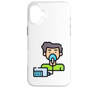 Thérapie respiratoire nébuliseur Coque pour iPhone 16 Plus