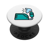 Thérapie respiratoire nébuliseur PopSockets PopGrip Adhésif