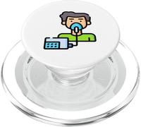 Thérapie respiratoire nébuliseur PopSockets PopGrip pour MagSafe