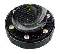 Thérapie rotative solaire pour voiture, diffuseur de parfum pour voiture, décoration de tableau de bord, thérapie pour voiture, désodorisants de voiture durables rafraîchissants respectueux de