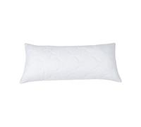 TherapieWelt Oreiller Rempli de Silicone Douces et Moelleux Hypoallergenique Coton Coussin Blanc Lavable Oreiller Moelleux Confortable Taille 40 x 90 cm