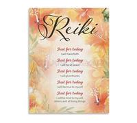 Therapist Appreciation Gift Daily Principles Canvas Poster for Office Wall Decor Mindfulness Art Print(Unframed,12x18inch(30x45cm))