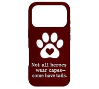 Therapy Dog Mom Heroes avec l'équipe de zoothérapie Tails Coque pour iPhone 17 Pro
