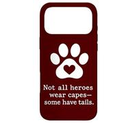 Therapy Dog Mom Heroes avec l'équipe de zoothérapie Tails Coque pour iPhone 17 Pro Max