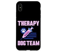 Therapy Dog Team Lien de Soutien aux Animaux Coque pour iPhone XS Max